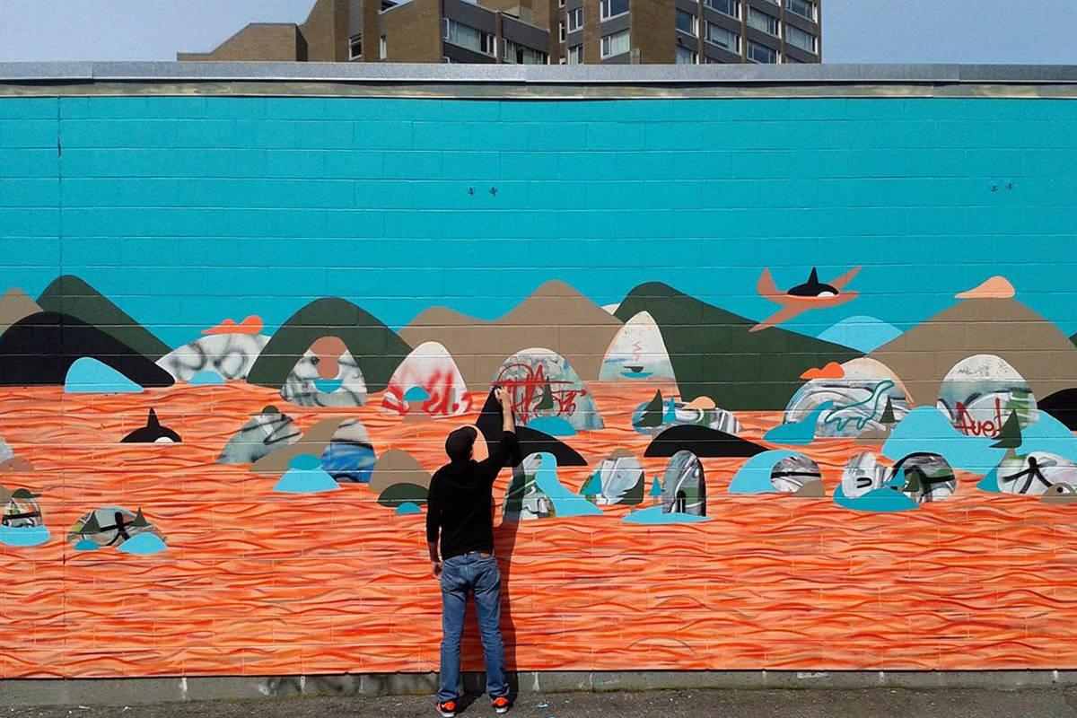 Mural Some Rae Calling all artists: mural project coming up - Monday Mag