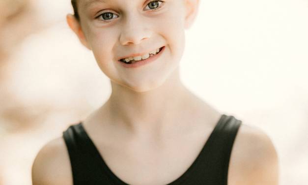 Acrobatic young Vancouver Islander dancing for Canada in Italy