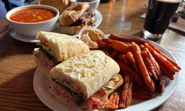 Langford’s Loghouse Pub offers warmth and comfort